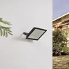 Image de PRIOS - LED wandlamp buiten - 1licht - Aluminium, glas - H: 21.7 cm - zwart, wit, transparant - Inclusief lichtbron