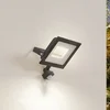 Image de PRIOS - Wandlampen buiten - 1licht - Aluminium, glas - H: 19.8 cm - zwart, wit, transparant - Inclusief lichtbron