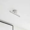 Image de Lindby - LED plafondlamp- met dimmer - 1licht - IJzer, PC - H: 7.3 cm - wit - Inclusief lichtbron