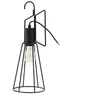 Image de Lindby - Tafellamp - 1licht - IJzer - H: 42.6 cm - E27 - zwart