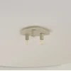 Image de Lindby - plafondlamp - 3lichts - IJzer - H: 9.6 cm - E27 - beige, ijsgroen