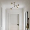 Image de Lindby - plafondlamp - 4lichts - IJzer - H: 40 cm - GU10 - beige