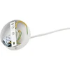 Image de Lindby - hanglamp - 1licht - Metaal - H: 10.5 cm - E27 - wit