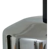 Image de Lindby - hanglamp - 5lichts - Glas, ijzer - E27 - rookgrijs, zandzwart