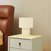 Image de Lindby - Tafellamp - 1licht - Textiel - H: 30 cm - E27 - wit
