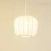 Image de Lindby - Hanglamp - 1licht - Stof - H: 30 cm - E27 - wit