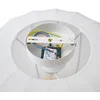 Image de Lindby - plafondlamp - 1licht - Stof - H: 32 cm - E27 - wit