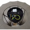 Image de Lindby - plafondlamp - 1licht - Stof - H: 32 cm - E27 - grijs
