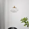 Image de Lindby - hanglamp - 1licht - Glas, ijzer - H: 8.5 cm - G9 - wit
