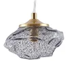 Image de Lindby - hanglamp - 1licht - Glas, ijzer - H: 8.5 cm - G9 - Zwart, messing
