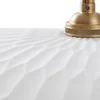Image de Lindby - hanglamp - 1licht - Keramiek, ijzer - H: 8.5 cm - E14 - wit, messing