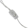 Image de Lindby - vloerlamp - 2lichts - IJzer, textiel - H: 160 cm - E27 - mat nikkel, grijs
