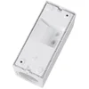Image de Lucande - Wandlamp buiten - 2lichts - Aluminiumspuitgietwerk, glas - H: 16.5 cm - GU10 - mat wit, transparant
