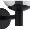 Image de Lindby - Wandlampen buiten - 1licht - Glas, aluminium - H: 28.8 cm - E27 - zwart, helder