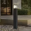 Image de Lucande - Tuinpad verlichting - 1licht - Metaal - H: 90 cm - E27 - zwart