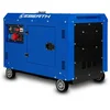 Image de EBERTH 8000 watt dieselnoodstroomaggregaat, stroomgenerator met 13,9 pk, viertaktdieselmotor, driefasige stroomgenerator met 1x 400 V, 2x 230 V, 1x 12 V, automatische spanningsregelaar (AVR), oliepeilbeveiliging
