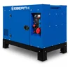 Image de EBERTH 15000 watt dieselnoodstroomaggregaat, stroomgenerator met 18,4 pk, viertaktdieselmotor, driefasige stroomgenerator met 1x 400 V, 2x 230 V, 1x 12 V, automatische spanningsregelaar (AVR), oliepeilbeveiliging