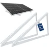 Image de NuaSol Beugel voor zonnepaneelverhoging tot 118 cm plat dak PV-zonnepaneel