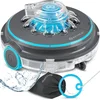 Image de KESSER® Zwembadrobot accu Aqua-9000 incl. transporttas, Stofzuiger voor zwembaden tot 80m², Li-Ion accu max. 75 min, Zwembadreiniger snoerloze zwembadstofzuiger vloerreiniging volautomatische vloerstofzuiger - Antraciet