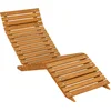 Image de Outsunny Gartenliege Lärchenholz Teak