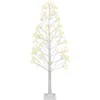 Image de BELIANI BALINI - LED-verlichting voor buiten - Wit - 180 cm - PVC