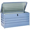 Image de BELIANI CEBROSA - Kussenbox - Blauw - 400 l - Staal