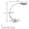Image de Lucande - bureaulamp - 1licht - IJzer, marmer - H: 50.5 cm - G9 - beige, natuursteen