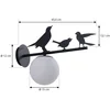 Image de Lindby - Wandlamp buiten - 1licht - metaal - H: 40 cm - E14 - zwart