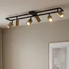 Image de Lindby - buitenspot - 6lichts - ijzer - H: 15 cm - GU10 - messing, zwart