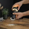 Image de Lucande - LED tafellamp - 1licht - Kunststof (ABS, PC) - H: 19.6 cm - donkergrijs - Inclusief lichtbron