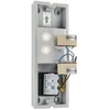 Image de Lindby - Wandlamp buiten - 2lichts - Aluminium, glas - H: 16 cm - GU10 - wit