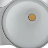 Image de Lindby - LED wandlamp buiten - 1licht - Aluminium, glas - H: 11.8 cm - aluminium - Inclusief lichtbron