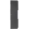 Image de Lindby - LED wandlamp buiten - 2lichts - Aluminium, polycarbonaat - H: 24 cm - zwart - Inclusief lichtbronnen