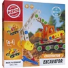 Image de Heros Constructor Graafmachine   Constructiespeelgoed   4-in-1   170 Onderdelen   Houten Bouwset   FSC Hout   Gemaakt in Duitsland   Zelf Bouwen   Vanaf 6 Jaar