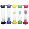 Image de Eduplay zandloper set - kleine zandlopers, set van 5 kleuren.
