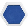Image de Groot stempelkussen blauw