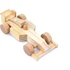 Image de Eduplay raceauto knutselset - houten speelgoed bouwpakket voor kinderen.