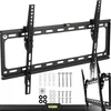 Image de tectake® TV-muurbeugel kantelbaar - VESA max. 600x400 - Voor 81cm-254cm (32''-100") - Draagvermogen tot 70 kg - Beugel voor plat beeldscherm/flatscreen of platte monitor - Zwart