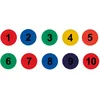 Image de Eduplay vloermarkering cijfers rubber speelmat set kleurrijk.