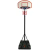 Image de Verstelbare Basketbalstandaard voor Kinderen   Mobiele Basketbalpaal 165-205 cm - Indoor & Outdoor - Stabiele en Duurzame Basketbalring voor Scholen, Kinderopvang en Sportactiviteiten