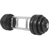 Image de Gorilla Sports Triceps trainer set 35 kg - 30 mm - Kunststof - Gewichten met Halter