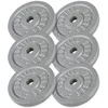 Image de Gorilla Sports Halterschijven Set - Bundel - 30 kg (6 x 5 kg) - Gietijzer - 30 mm