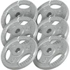 Image de Gorilla Sports Gewichten - Set 30 kg - Gripper Gietijzer - 30 mm - 6 x 5 kg