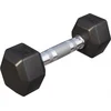 Image de Gorilla Sports Dumbbell - 1 x 2 kg - Gietijzer - Hexagon - Halter