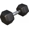 Image de Gorilla Sports Dumbbell - 1 x 10 kg - Gietijzer - Hexagon - Halter