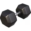 Image de Gorilla Sports Dumbbell - 1 x 32,5 kg - Gietijzer - Hexagon - Halter
