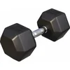Image de Gorilla Sports Dumbbell - 1 x 20 kg - Gietijzer - Hexagon - Halter