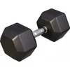Image de Gorilla Sports Dumbbell - 1 x 22,5 kg - Gietijzer - Hexagon - Halter
