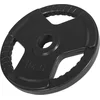 Image de Gorilla Sports Halterschijf - 10 kg - Gripper Gietijzer rubber coating 50 mm