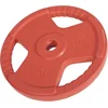 Image de Gorilla Sports Halterschijf - 25 kg - Gripper Gietijzer rubber coating - 50 mm